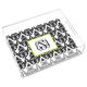 Madison Black Lucite Trays Image 1 of 3